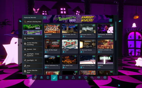 2023 Winner of the VRChat Halloween world Contest