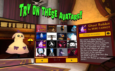 Winner of the VRChat Halloween Avatar Contest 2023