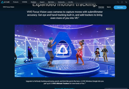 HTC VIVE Official showcase